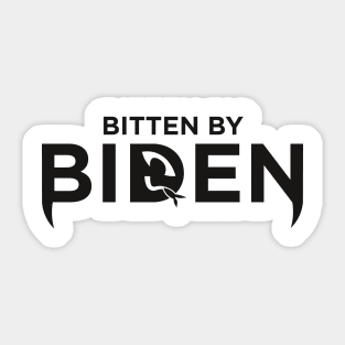 Bitten by Biden Sticker